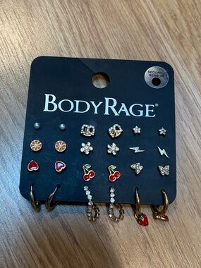 Cute Fruit Earring Set